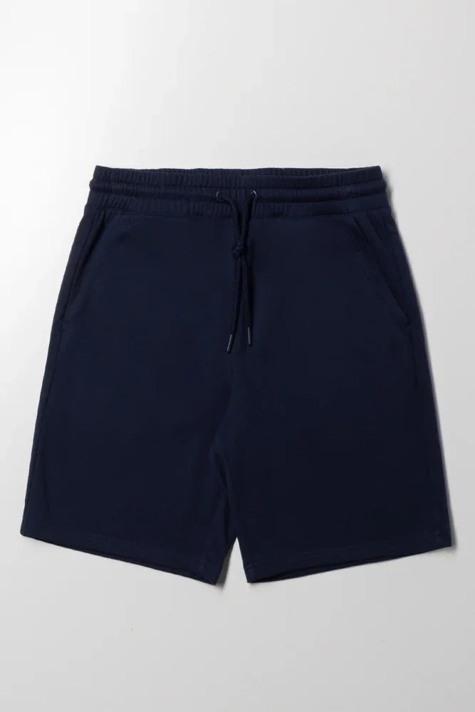 Fleece Shorts Navy
