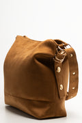 Studded Shoulder Strap Bag Tan (1)
