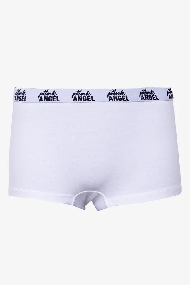 2 Pack Boyleg Panties Black And White