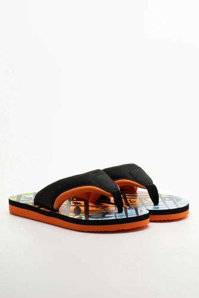 Padded Flip Flop Black