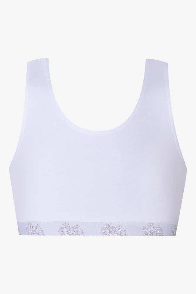 2 Pack Racerback Bras White And Black