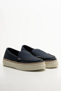 Woven Loafers Navy