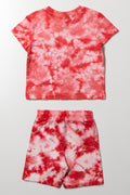 Tie Dye Set Red (3)