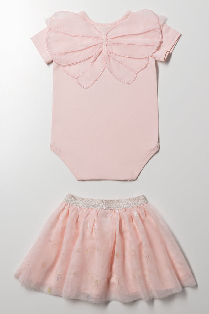 Peppa Pig Tutu Set With Wings Pink (3)