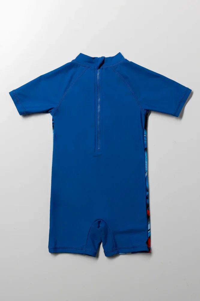 Superman Swimsuit Blue (3)