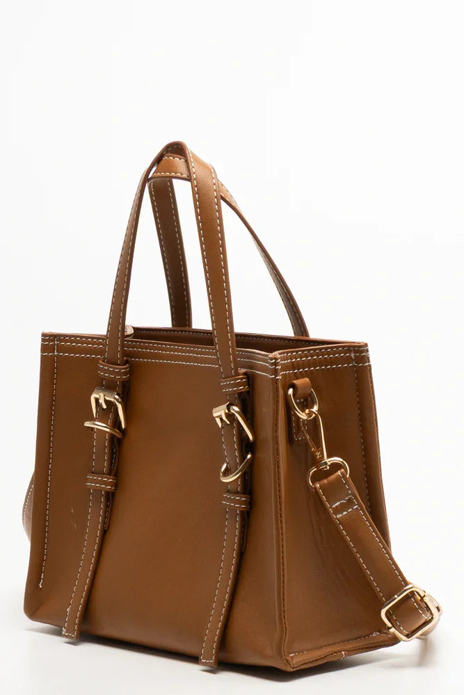 Mini Handbag Tan