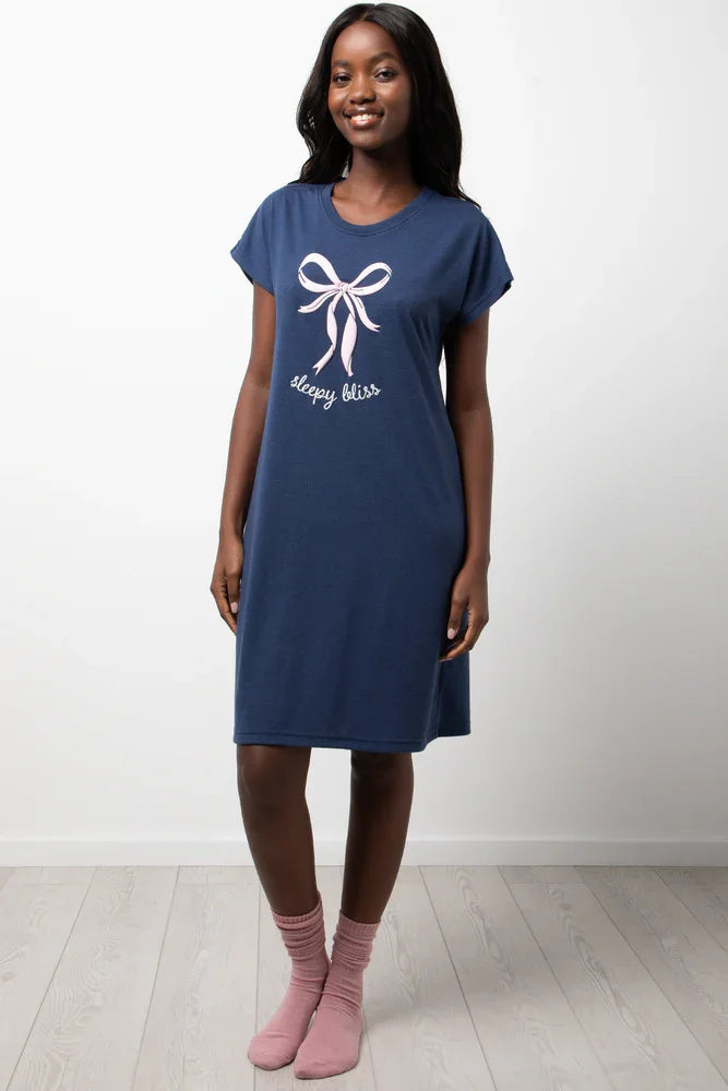 2 Pack Sleepshirts Navy & Grey