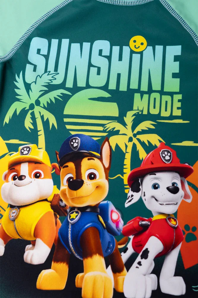Paw Patrol Swimsuit Set Green