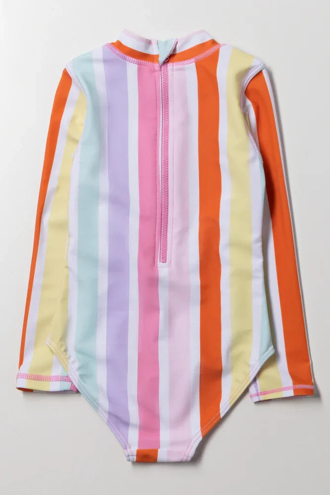 Gabby's Dollhouse Long Sleeve Swimsuit Multi (3)