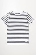 Stripe Short Sleeve T-Shirt Black And White