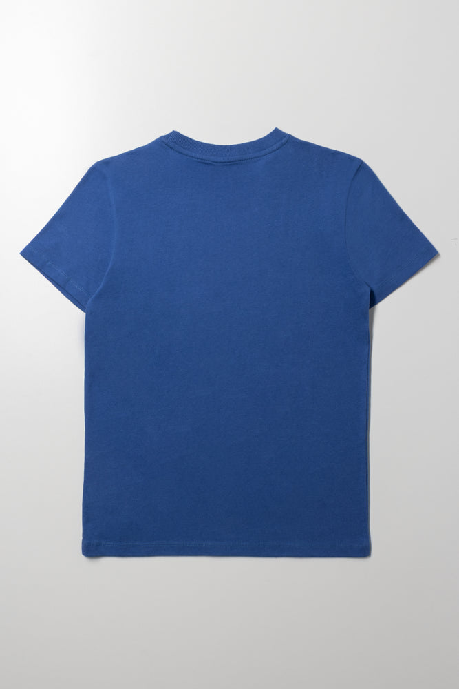 Short Sleeve T-Shirt Blue (2)