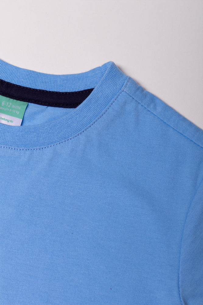 Short Sleeve T-Shirt Blue (2)
