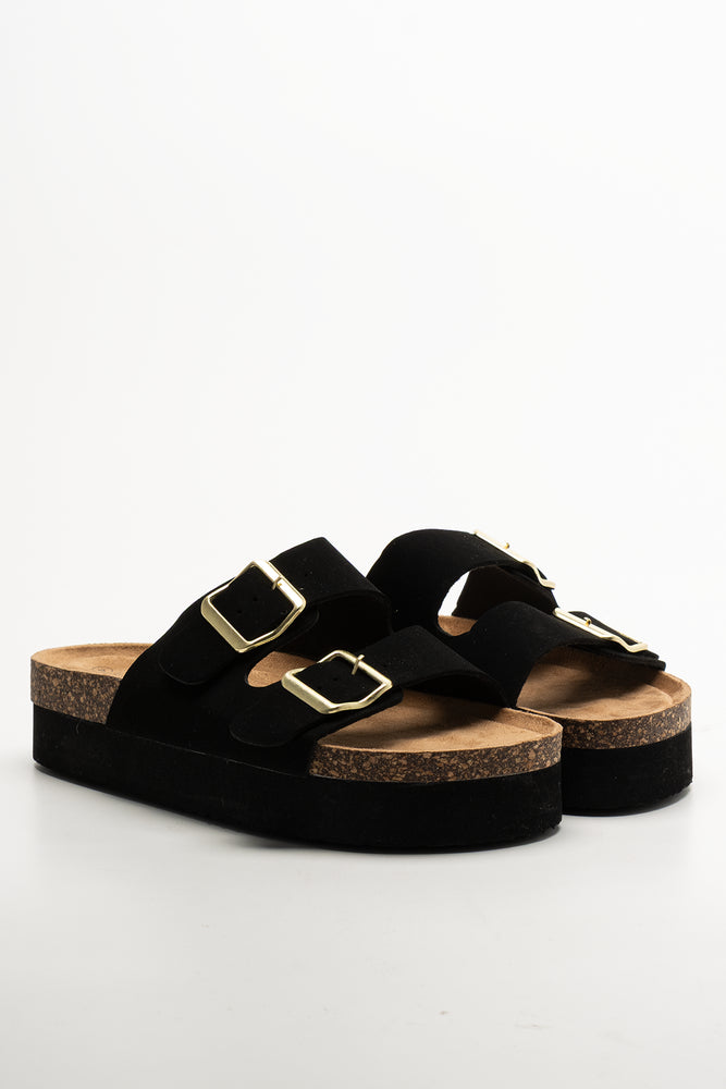 Platform Double Strap Sandals