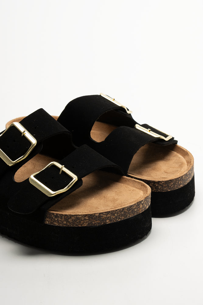 Platform Double Strap Sandals (2)