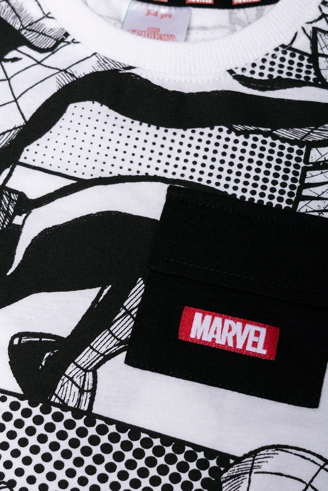 Spider-Man Pocket T-Shirt White