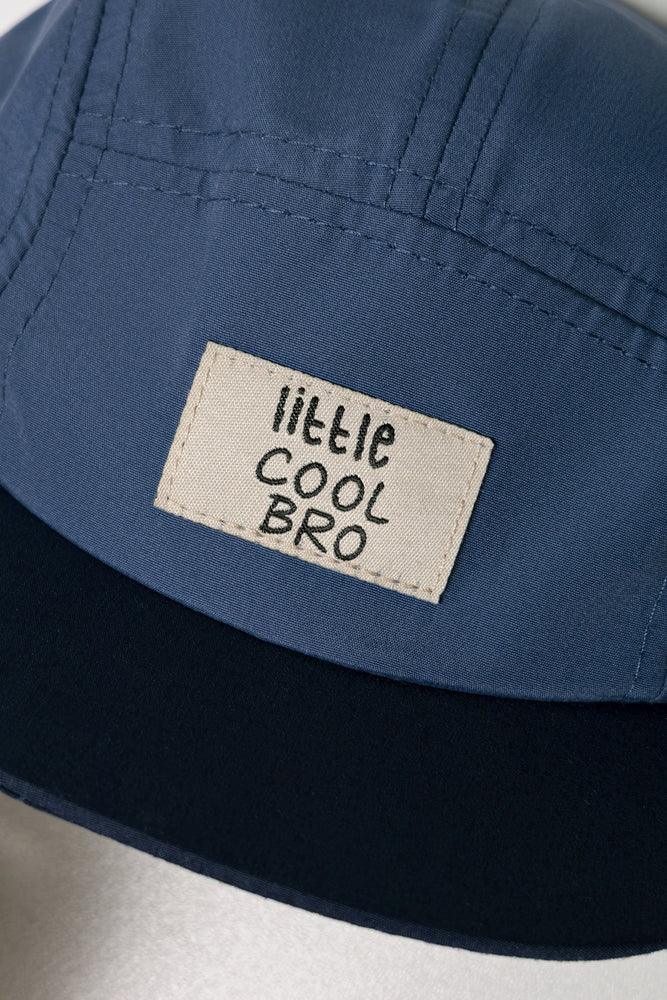 Flat Bill Peak Cap Blue