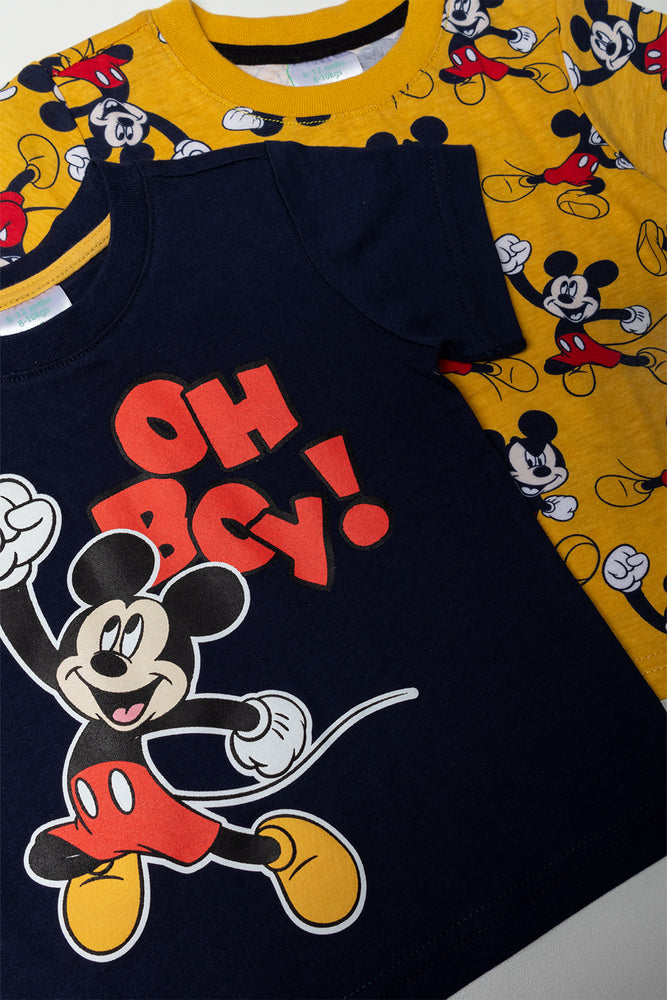 2 Pack Mickey Mouse T-Shirts (1)