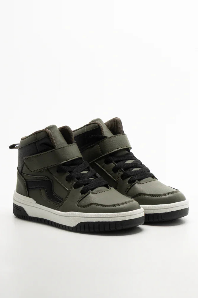Skate High Top Sneakers Green