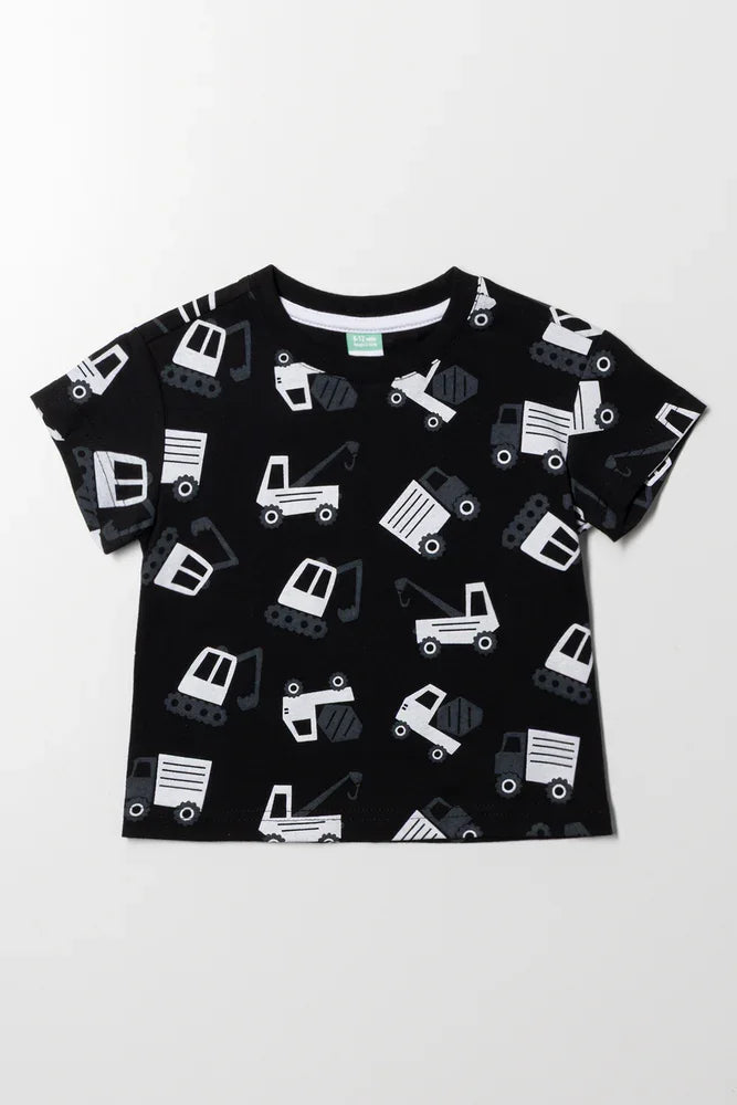 Transport Short Sleeve T-Shirt Black