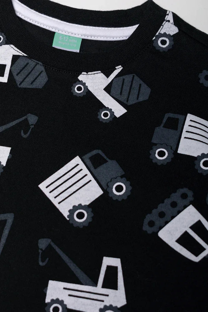 Transport Short Sleeve T-Shirt Black