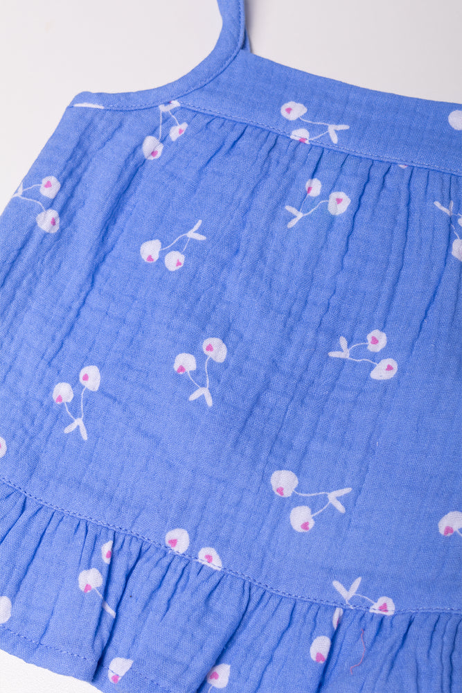 Strappy Top And Shorts Set