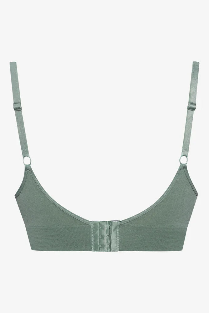 Seamfree Bralette Green