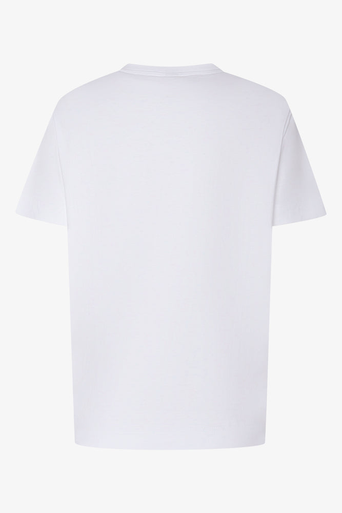 Crew Neck Short Sleeve T-Shirt White