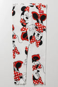 Minnie Mouse Rib Leggings Red