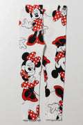 Minnie Mouse Rib Leggings Red (2)