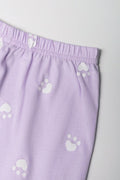Snug  As A Pug Short Pyjamas Set Grey (2)