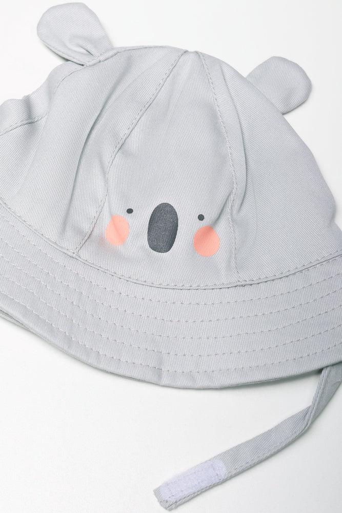Koala Bucket Hat Grey