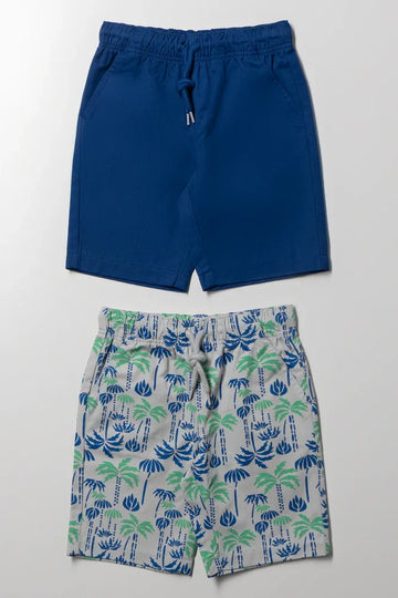 2 Pack Shorts Navy