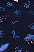 Space Print Pyjamas Navy (1)