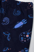 Space Print Pyjamas Navy (2)