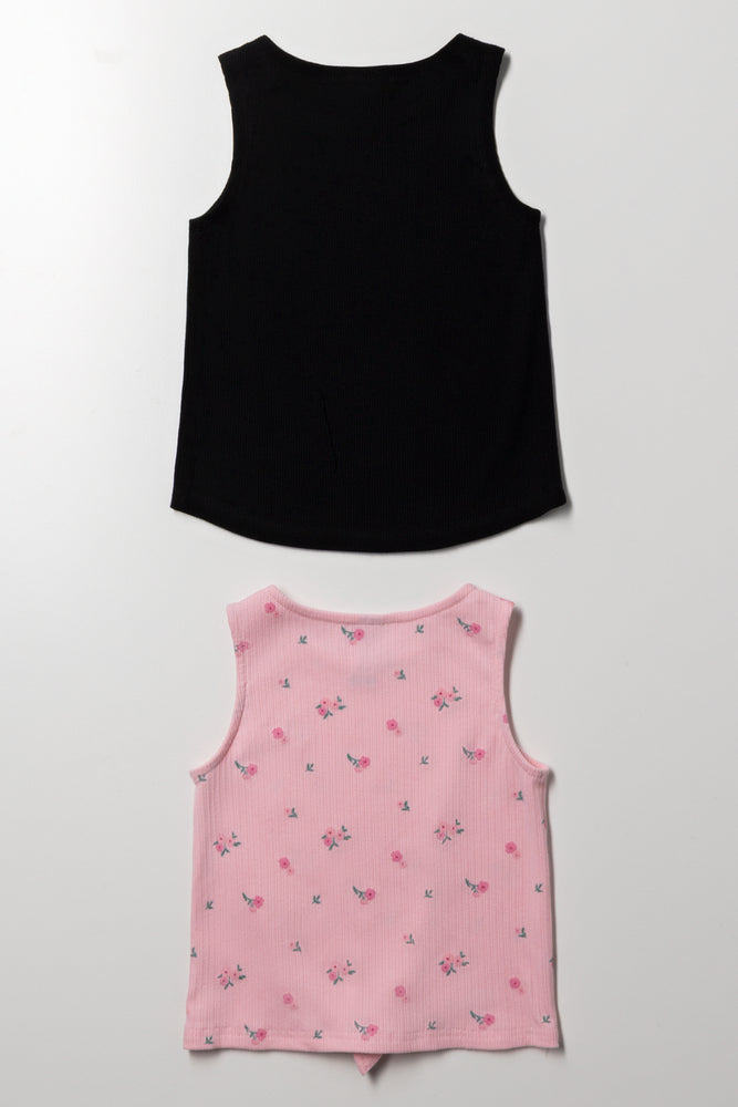 2 Pack Vets Black And Pink (2)