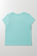 Mermaid Short Sleeve T-Shirt Blue (2)