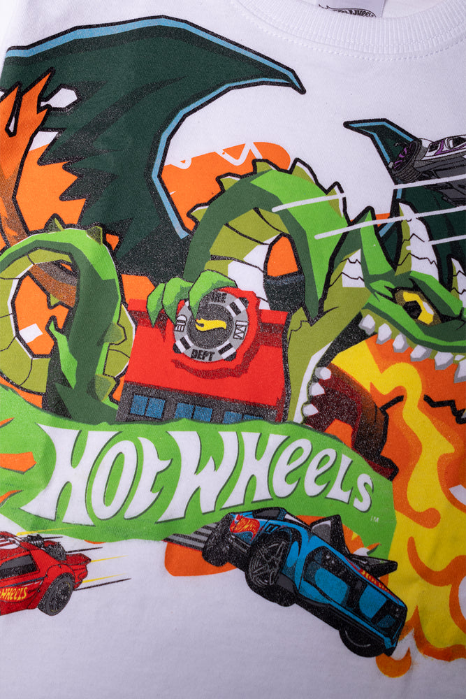 Hot Wheels T-Shirt White