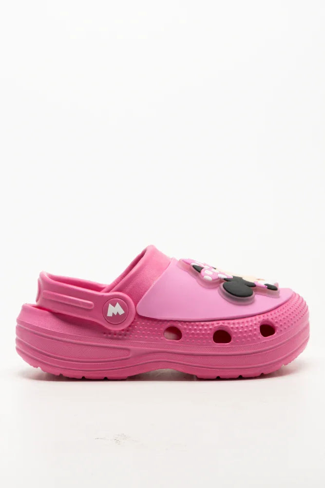 Minnie Mouse Light Up Clogs Pink