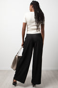 Wide Leg Pants Black (3)