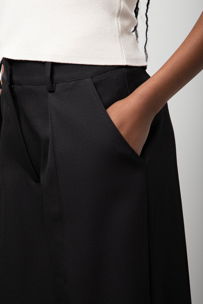 Wide Leg Pants Black (4)