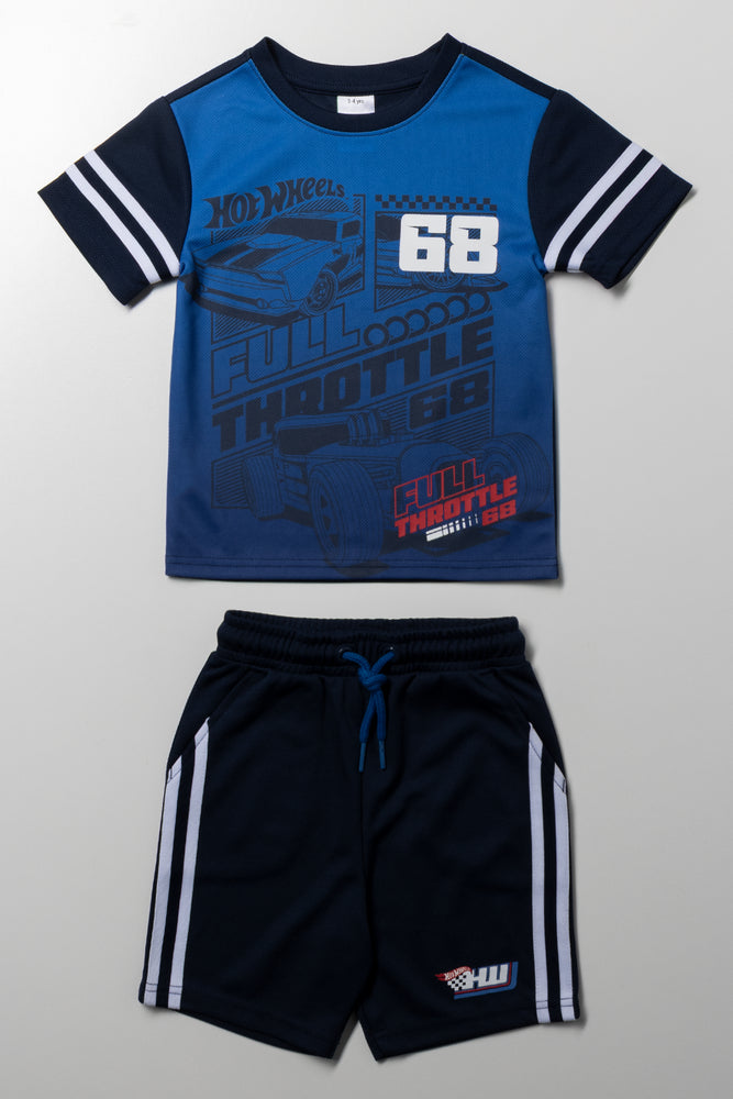 Hot Wheels Sports Set Blue