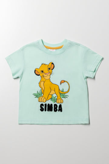 Lion King Short Sleeve T-Shirt Blue
