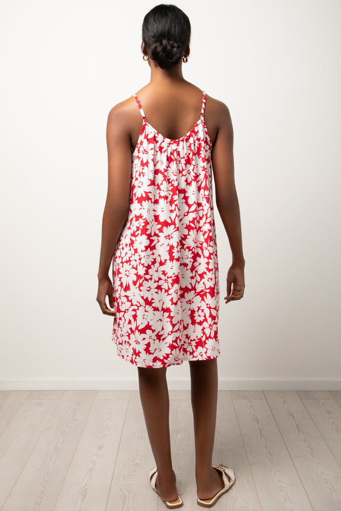 Strappy Dress Red (2)