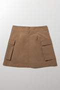 Cargo Skirt Natural (2)