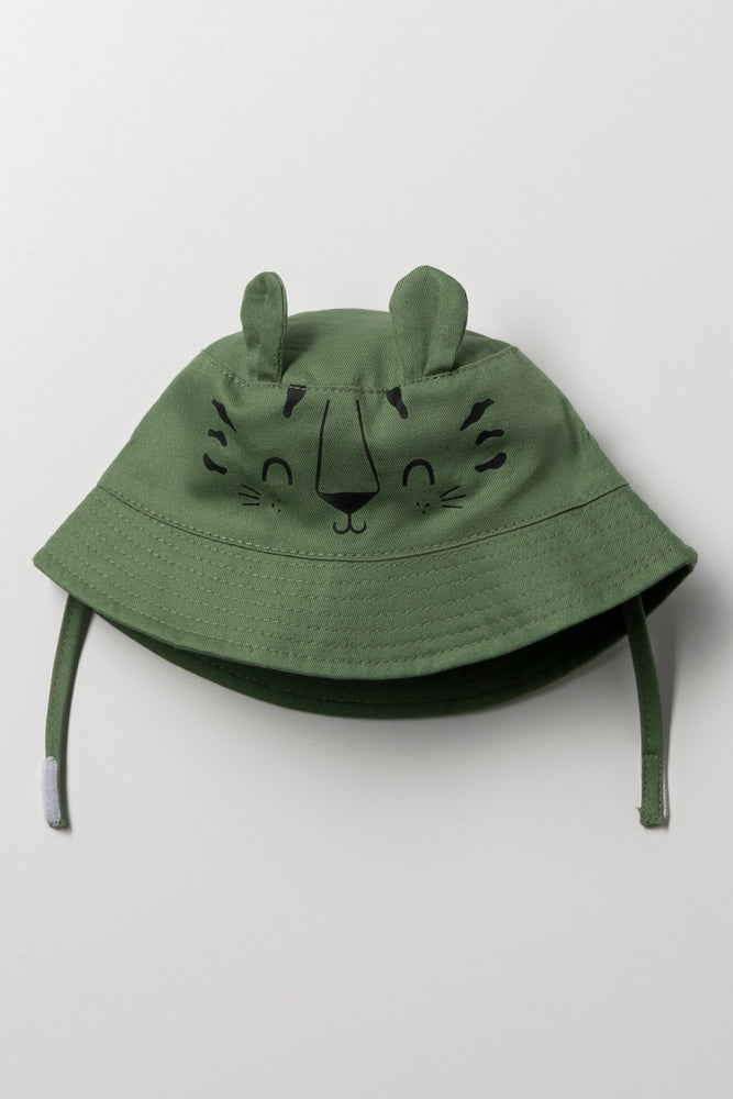 Tiger Print Hat Fatigue