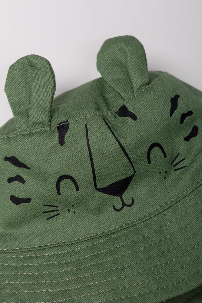 Tiger Print Hat Fatigue