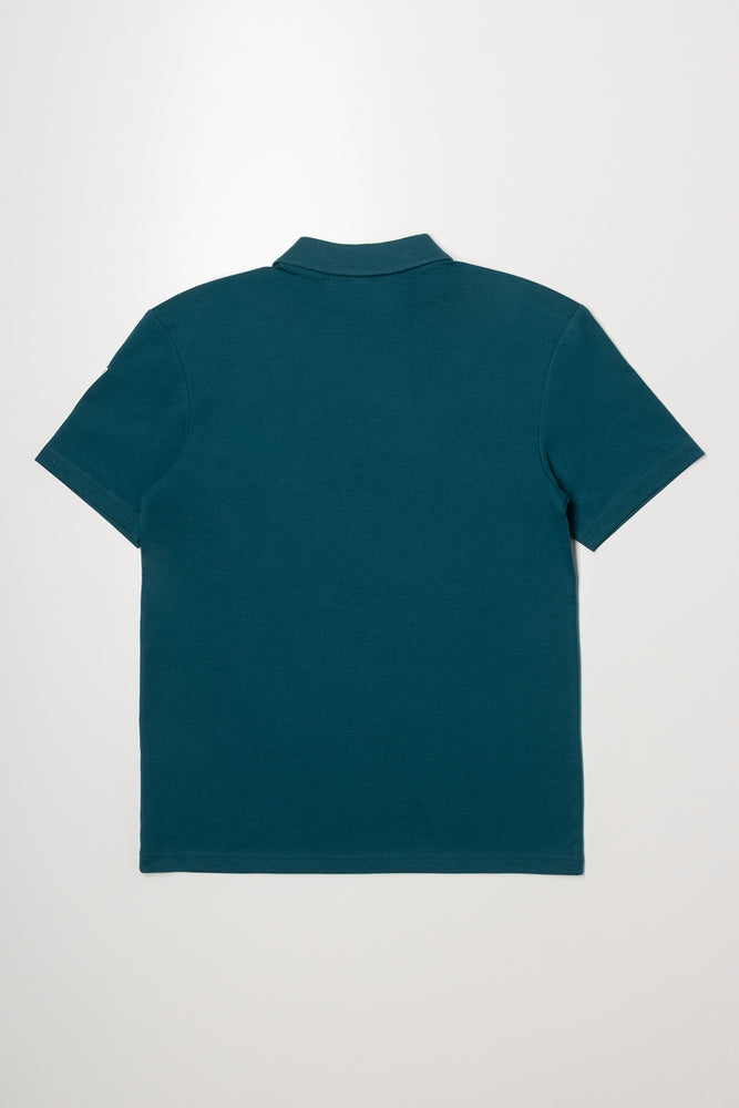 Oversized Short Sleeve Golfer Green (2)