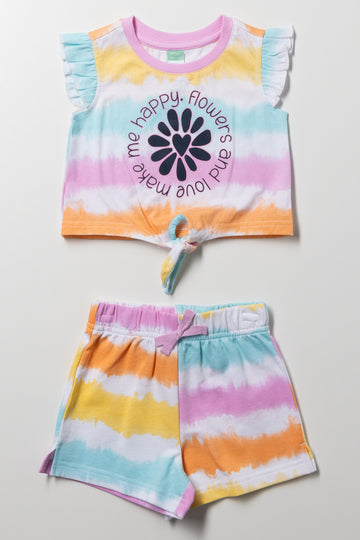 Tie Dye Set Multicolour