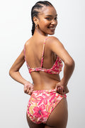 Tropical Print Brief Bikini Bottom Multi (3)