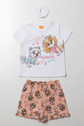 Paw Patrol Shorts Pyjama Set Orange